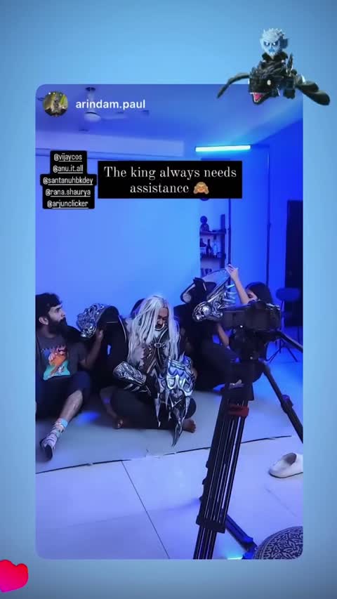 Behind the scenes clip
